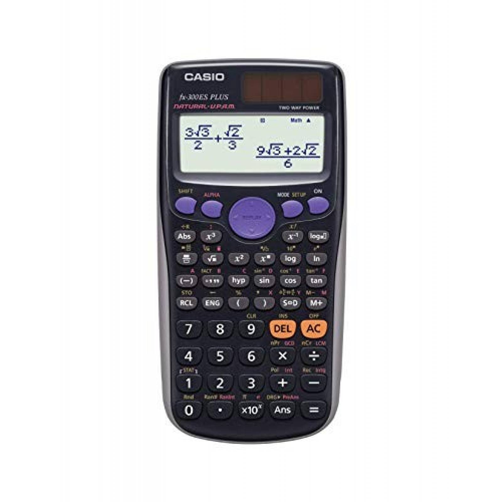 Calculadora científica Casio fx-300ES PLUS -Negro