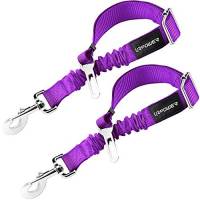 Cinturón De Seguridad Urpower Para Perros 2Uds -Morado