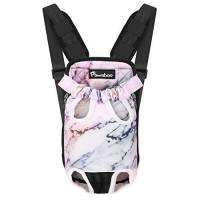 Mochila De Viaje Pawaboo Purple Marble Para Mascotas S