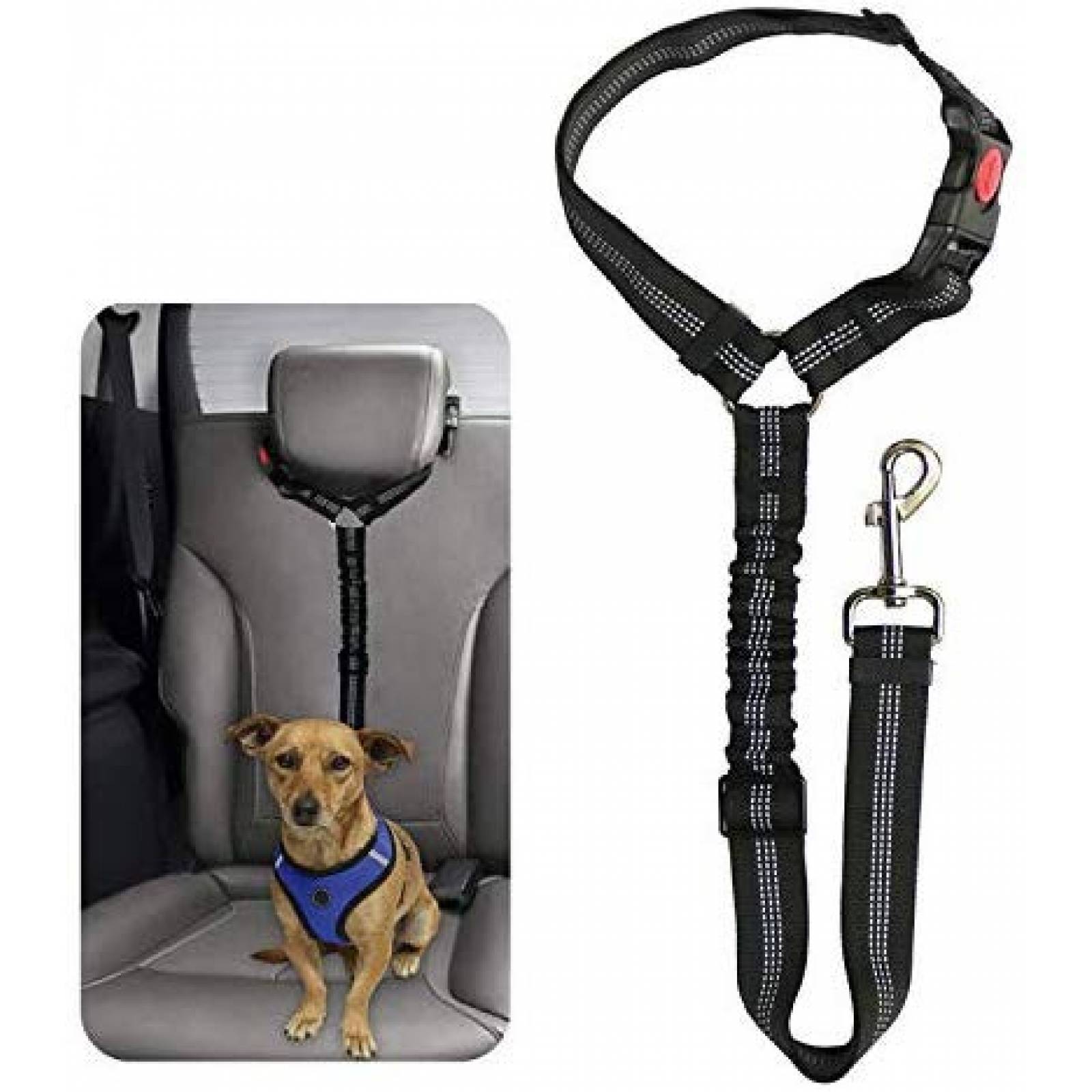 Cinturon de seguridad para mascotas BWOGUE -Multicolor
