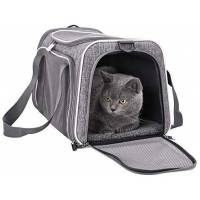 Transportador De Mascotas Petisfam Plegable 16.9''