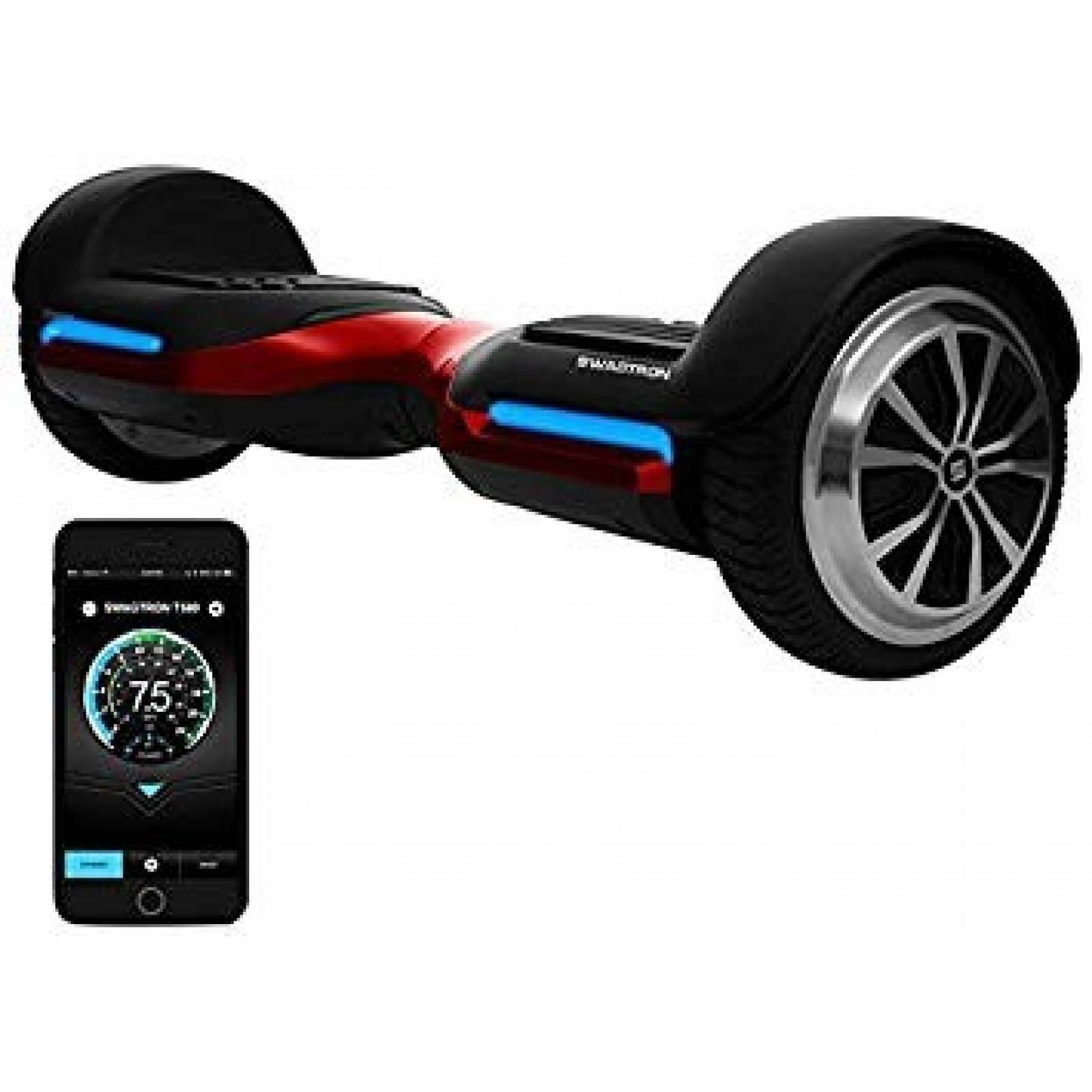 Hoverboard Swagtron T580 Bluetooth Aplicacion - Rojo
