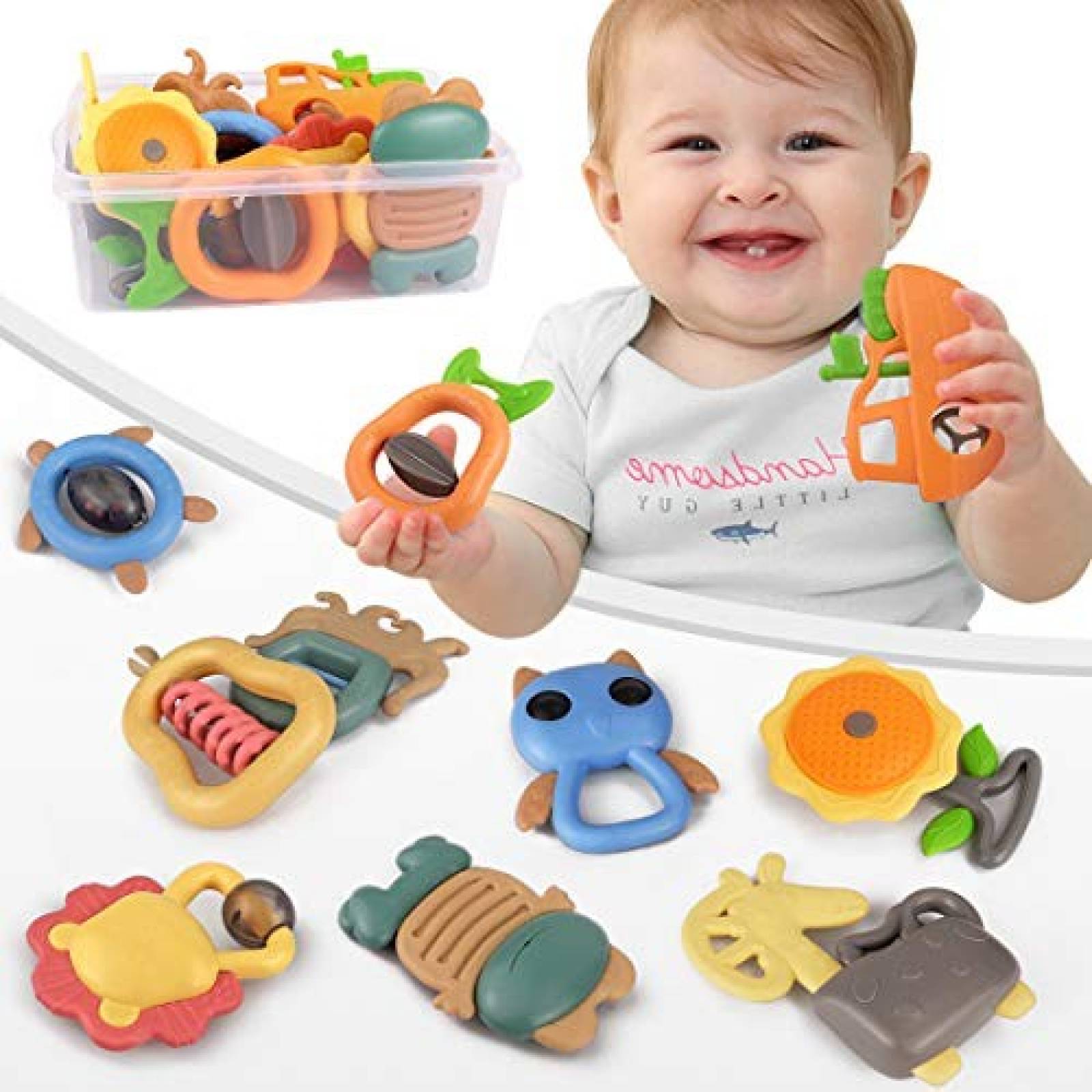 sonajas para bebes de 3 meses