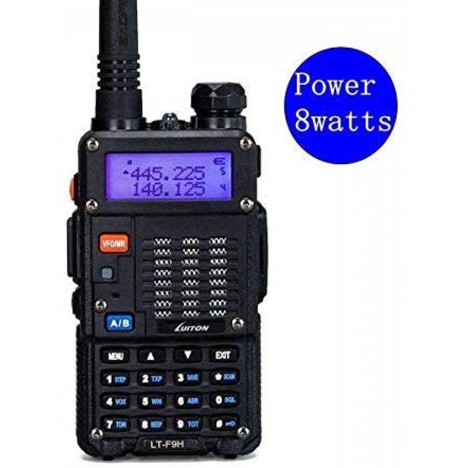 Radio Bidireccional LUITON LT-F9H 1Pz Con Bateria -Negro