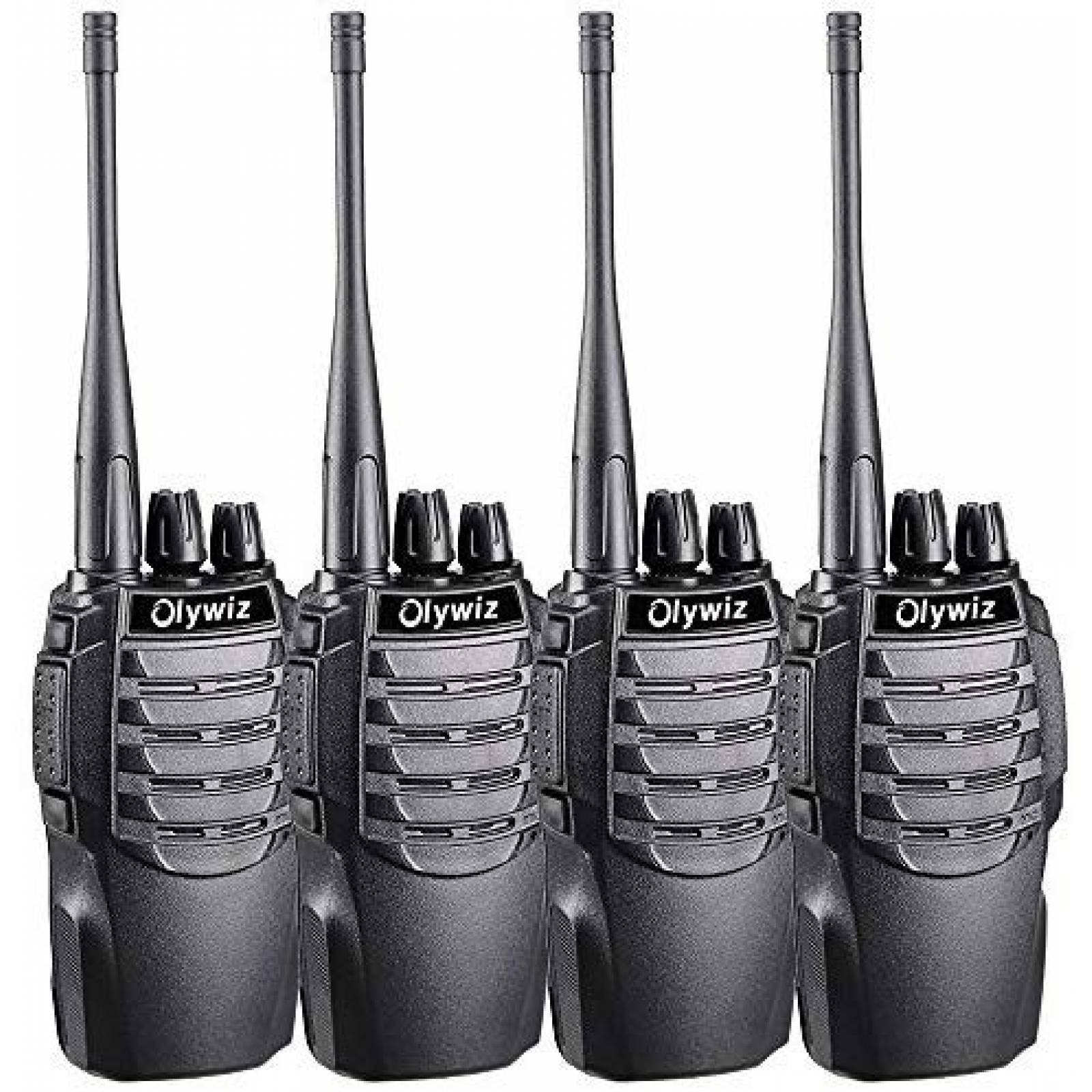 Radios bidireccionales Olywiz paquete de 4 1800mAH USB
