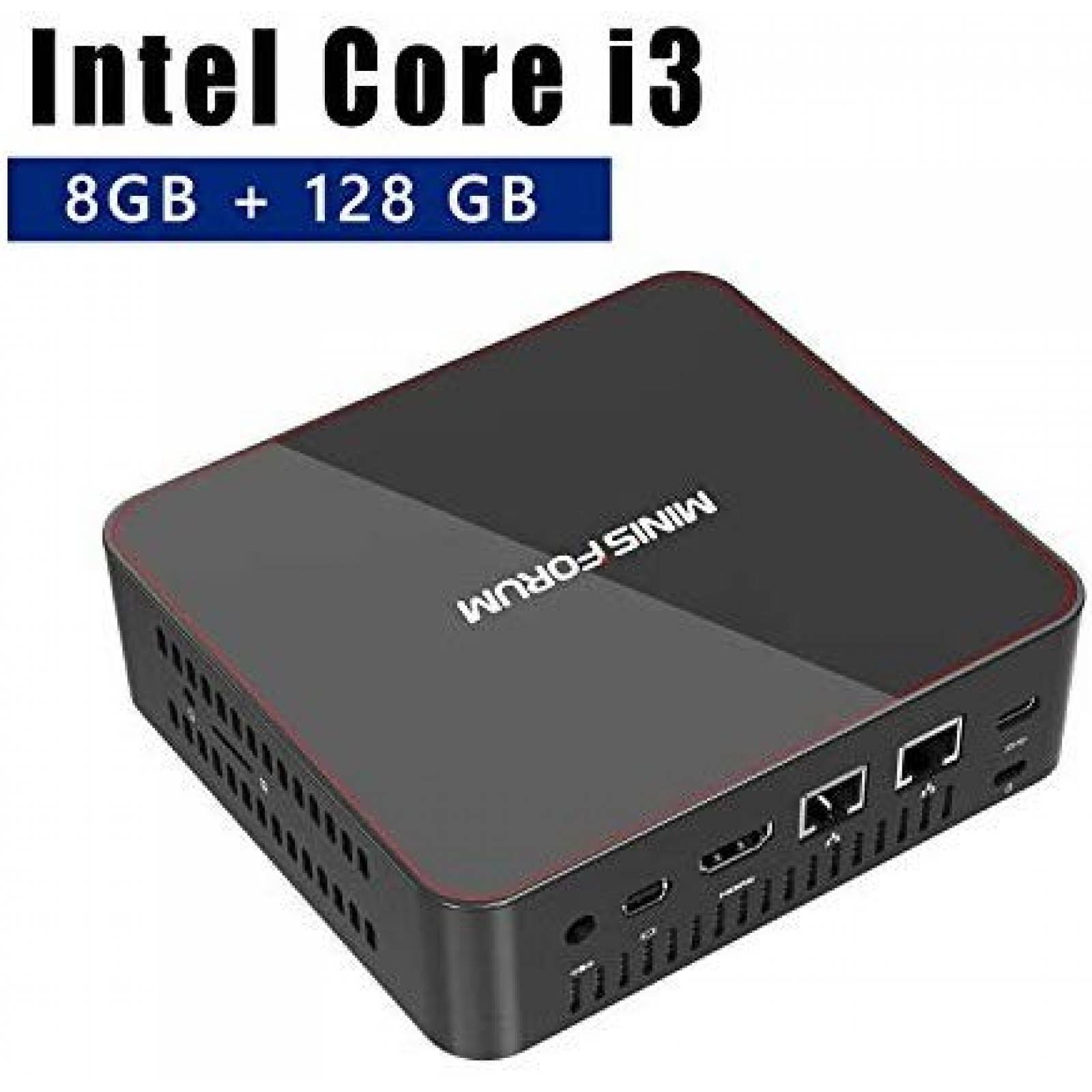 Mini PC KODLIX Forum i3-5005U 8GB 128GB Soporte Multi OS