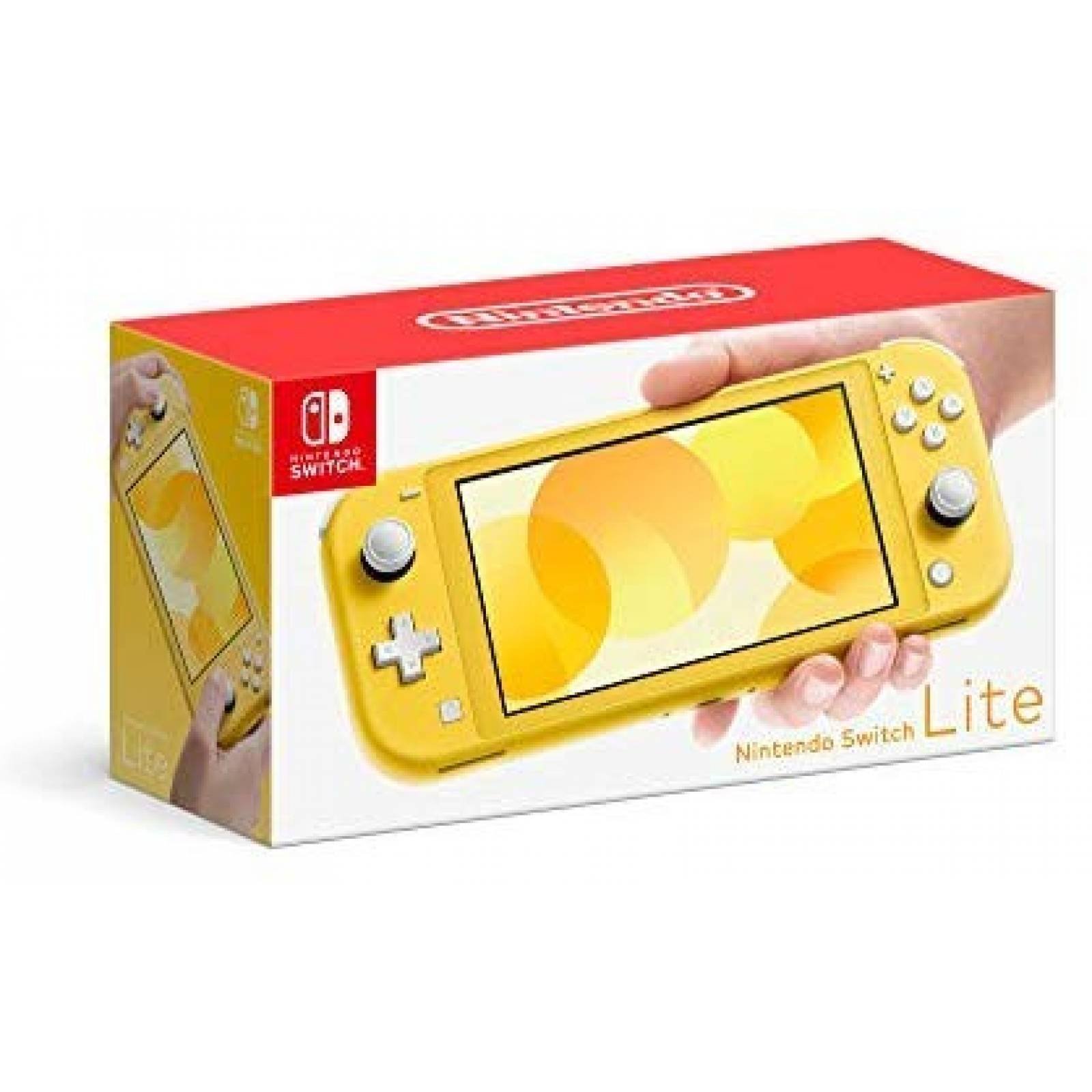 Consola de videojuegos Nintendo Switch Lite -amarillo