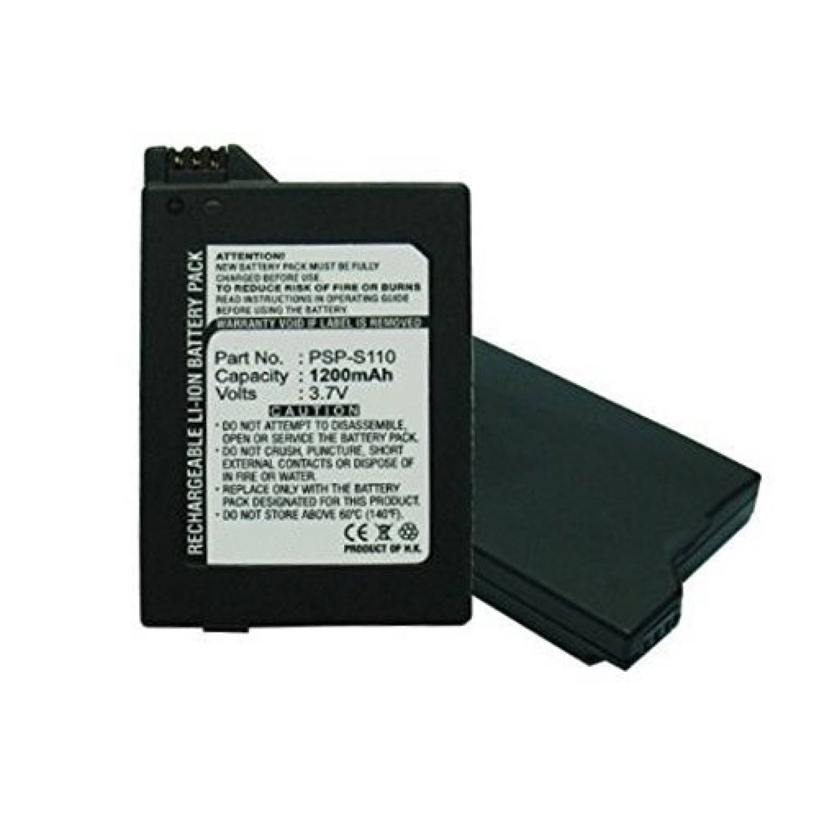 Batería MPF Products PSP-S110 de Repuesto para Sony PSP