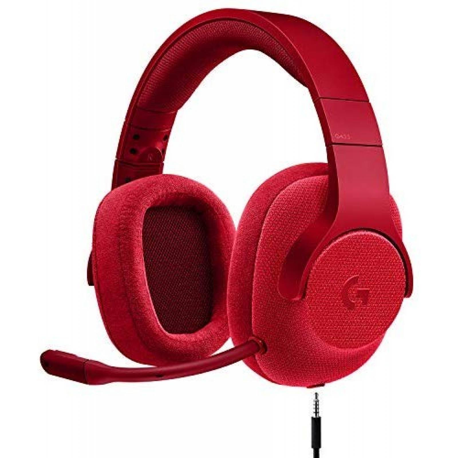 Audifonos Gamer Logitech G G433 7.1 para PC PS4 Xbox -Rojo