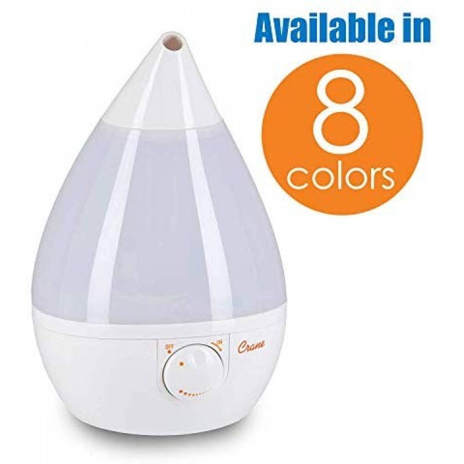 Humidificador Ultrasónico con Luz Led Sin Filtro