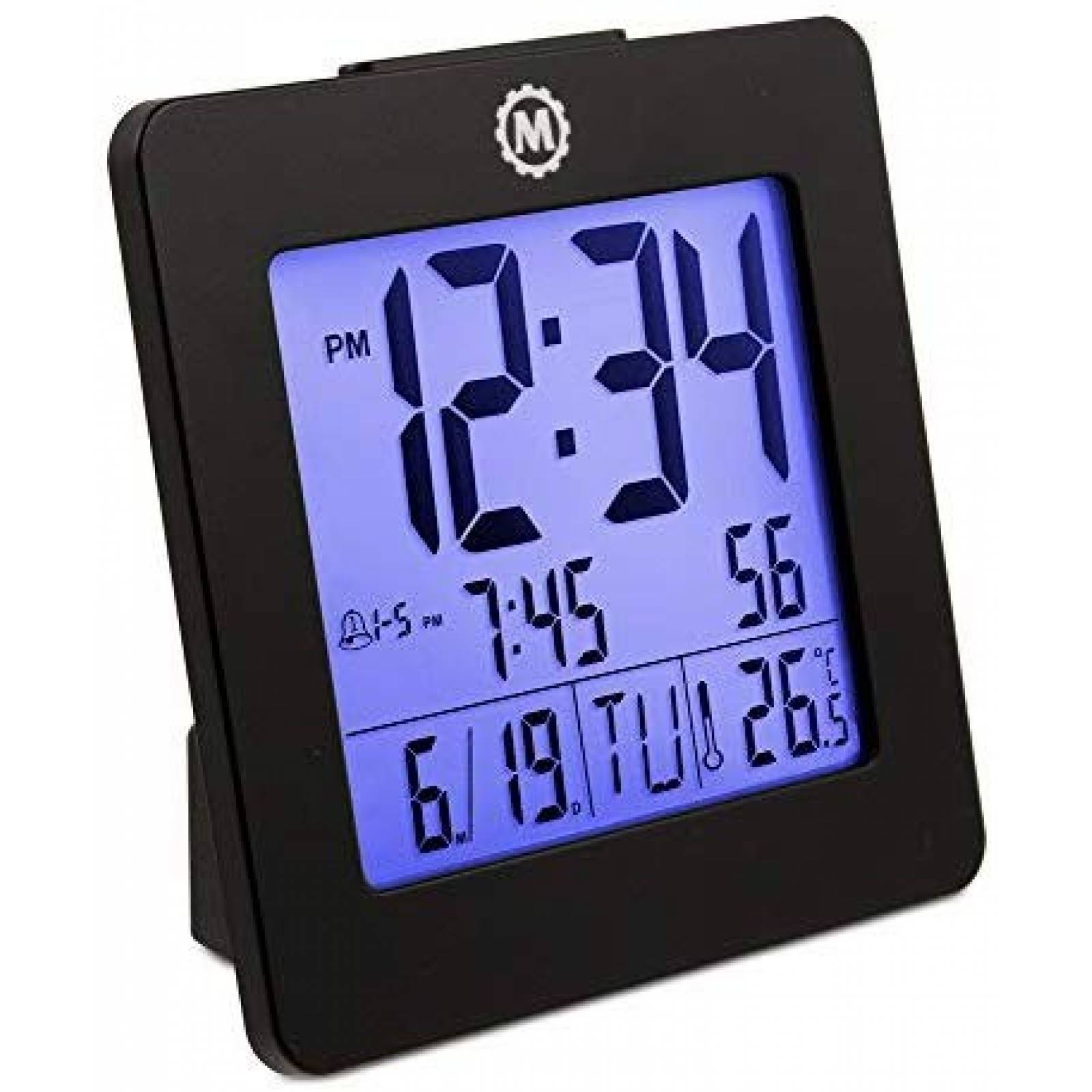 Reloj Digital Marathon CL030050BK Multifuncional -Negro