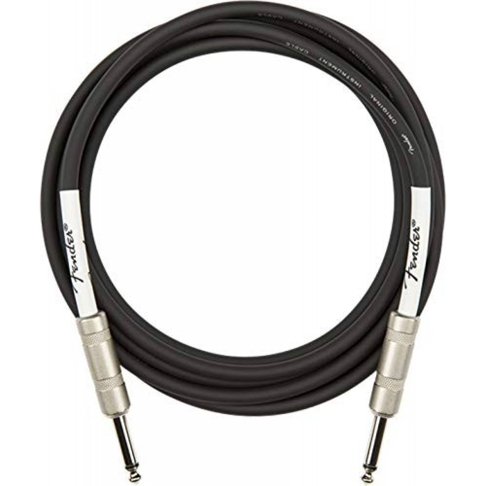 Cable de Instrumento Fender Extra Grueso 10ft -Negro