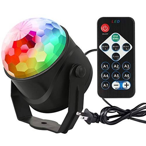 Proyector de Luz Fu Store Disco LED RGB Control 7 Modos