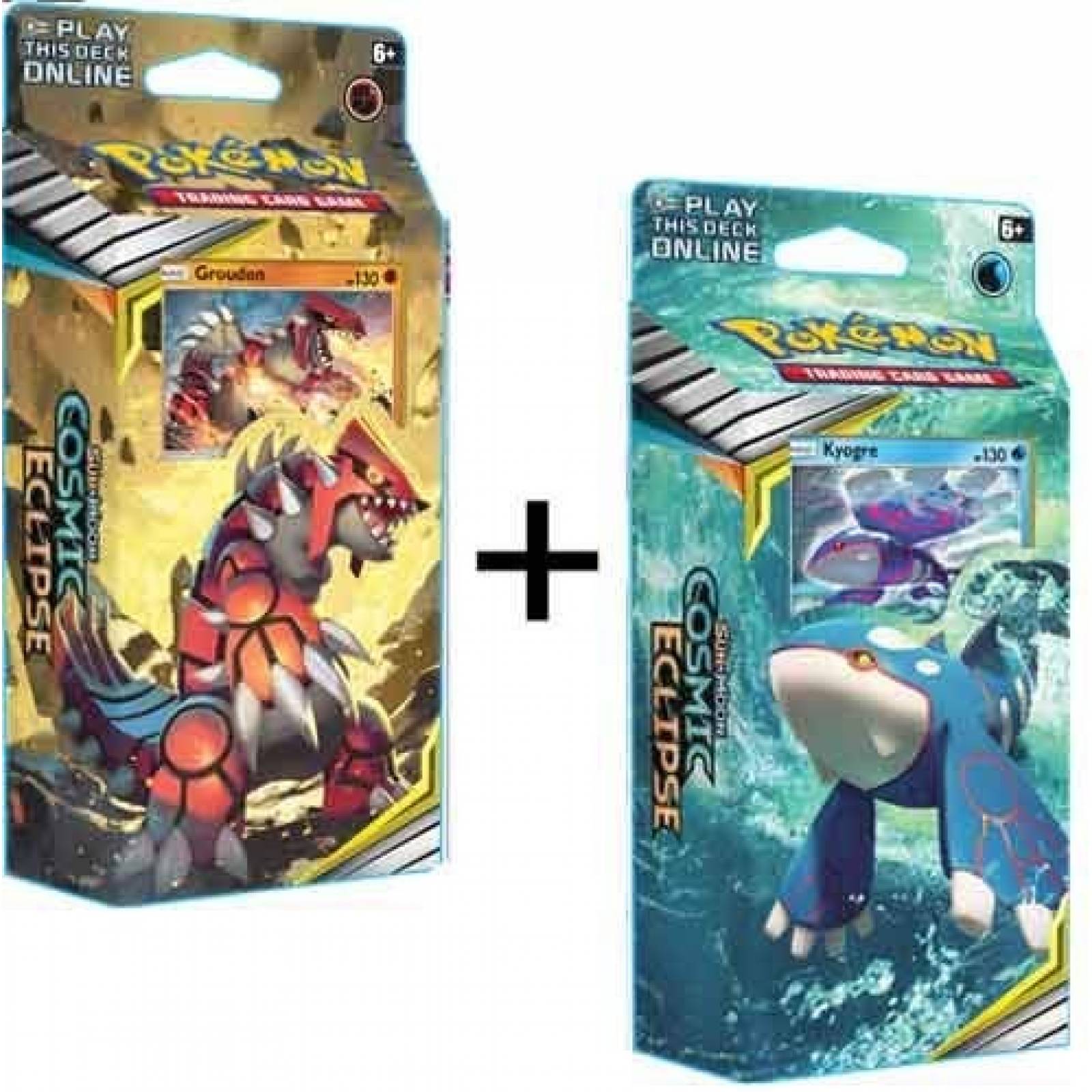 Juego de Cartas Pokemon Sun and Moon Cosmic Eclipse 6+