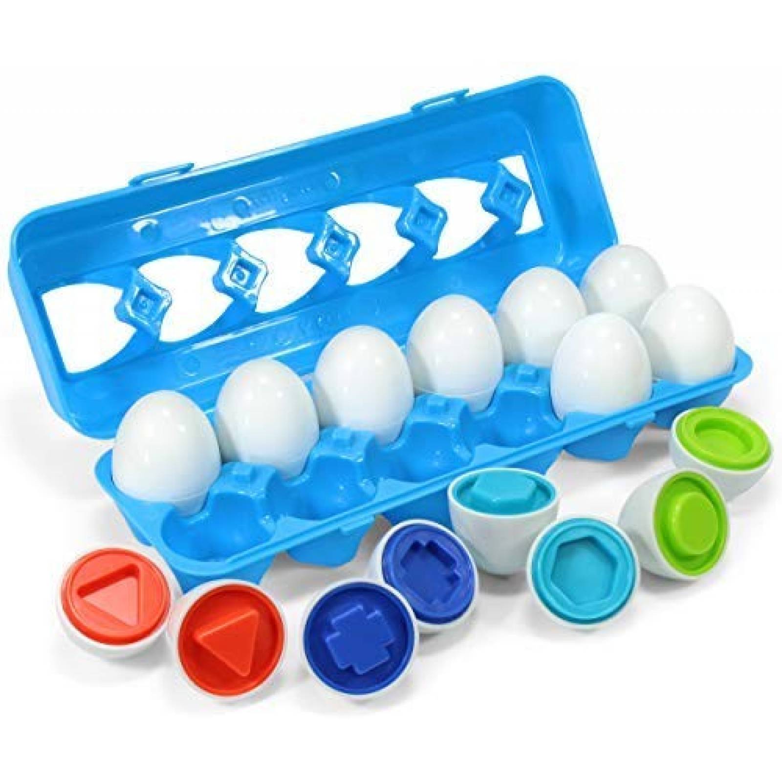 Juguete educativo Kidzlane huevos clasificar formas, colores