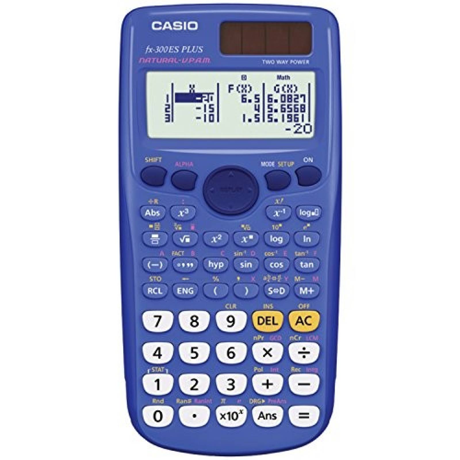 Calculadora Científica FX300ES PLUS Azul