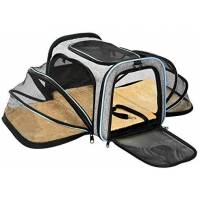 Mochila De Transporte Omorc P/ Mascotas Extendible 3 Puertas