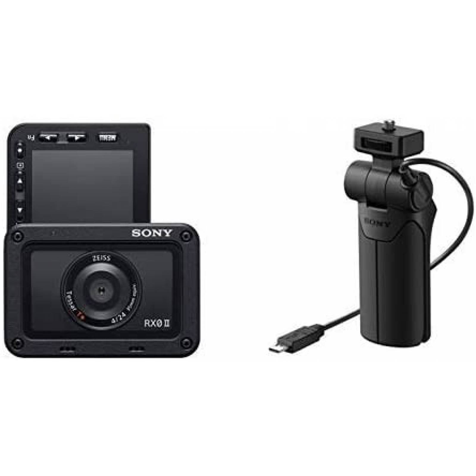 Cámara de Acción Sony RX0 II con Accesorio para Vlogger