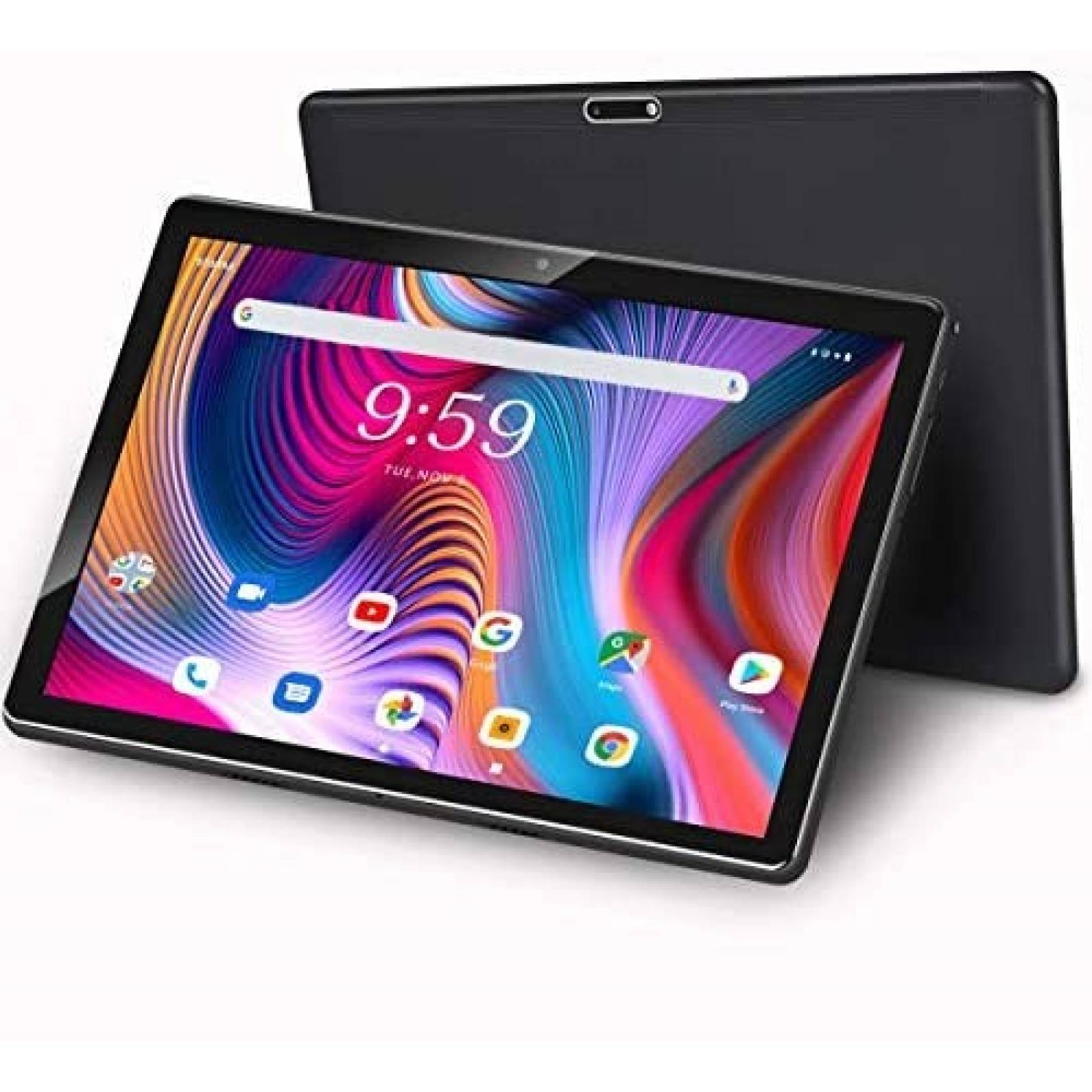 Tablet gamer ZONKO 10" Android 9.0 32GB 5G Wi-Fi -Negro