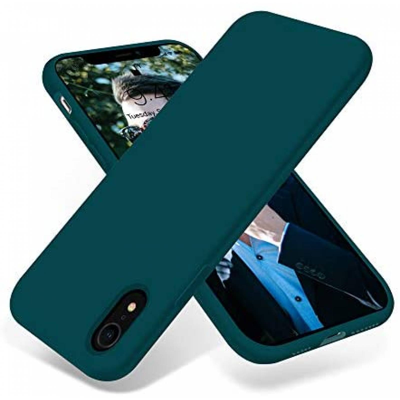 Funda Protectora IPhone XR OTOFLY Contra Caídas -Azul