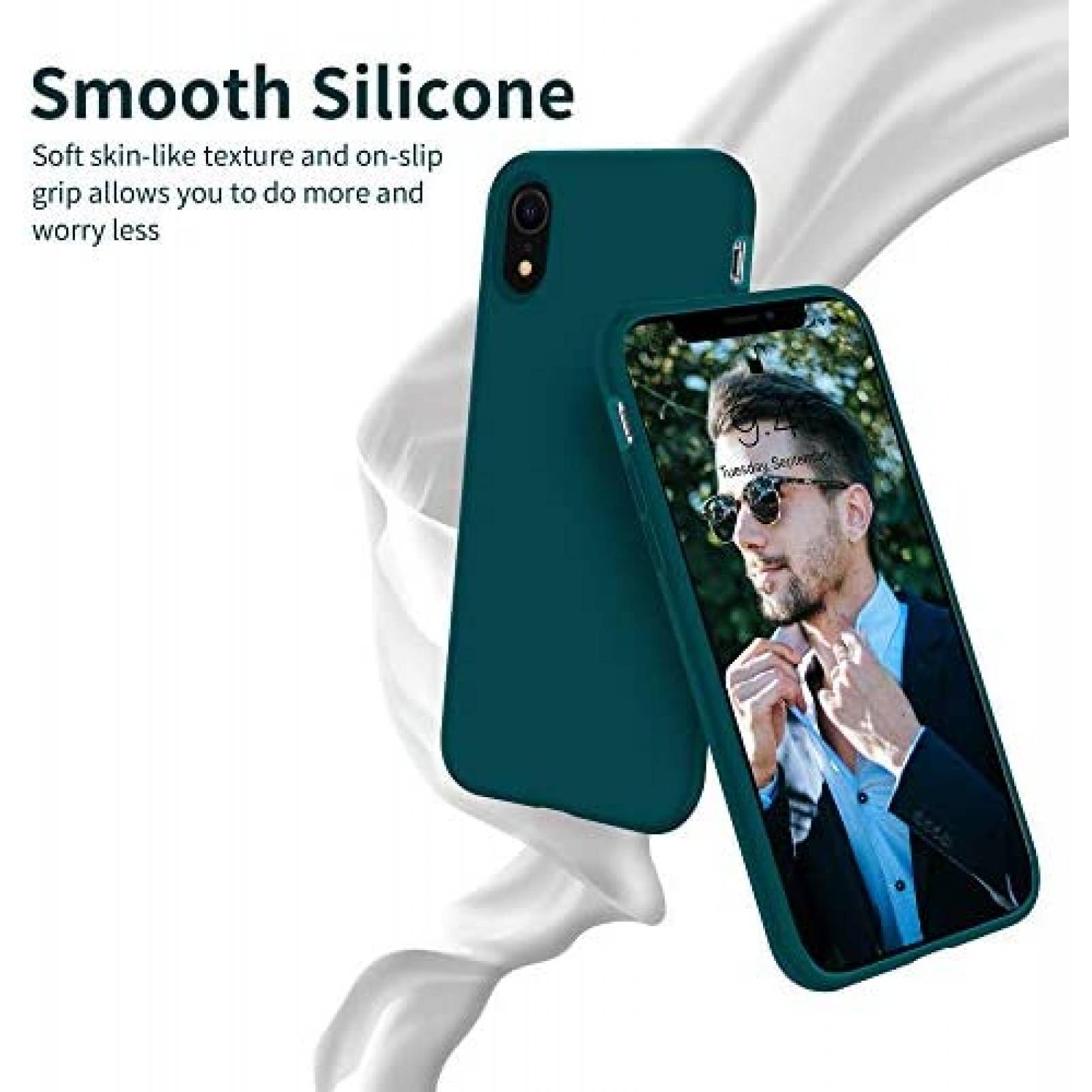 Funda Protectora IPhone XR OTOFLY Contra Caídas -Azul