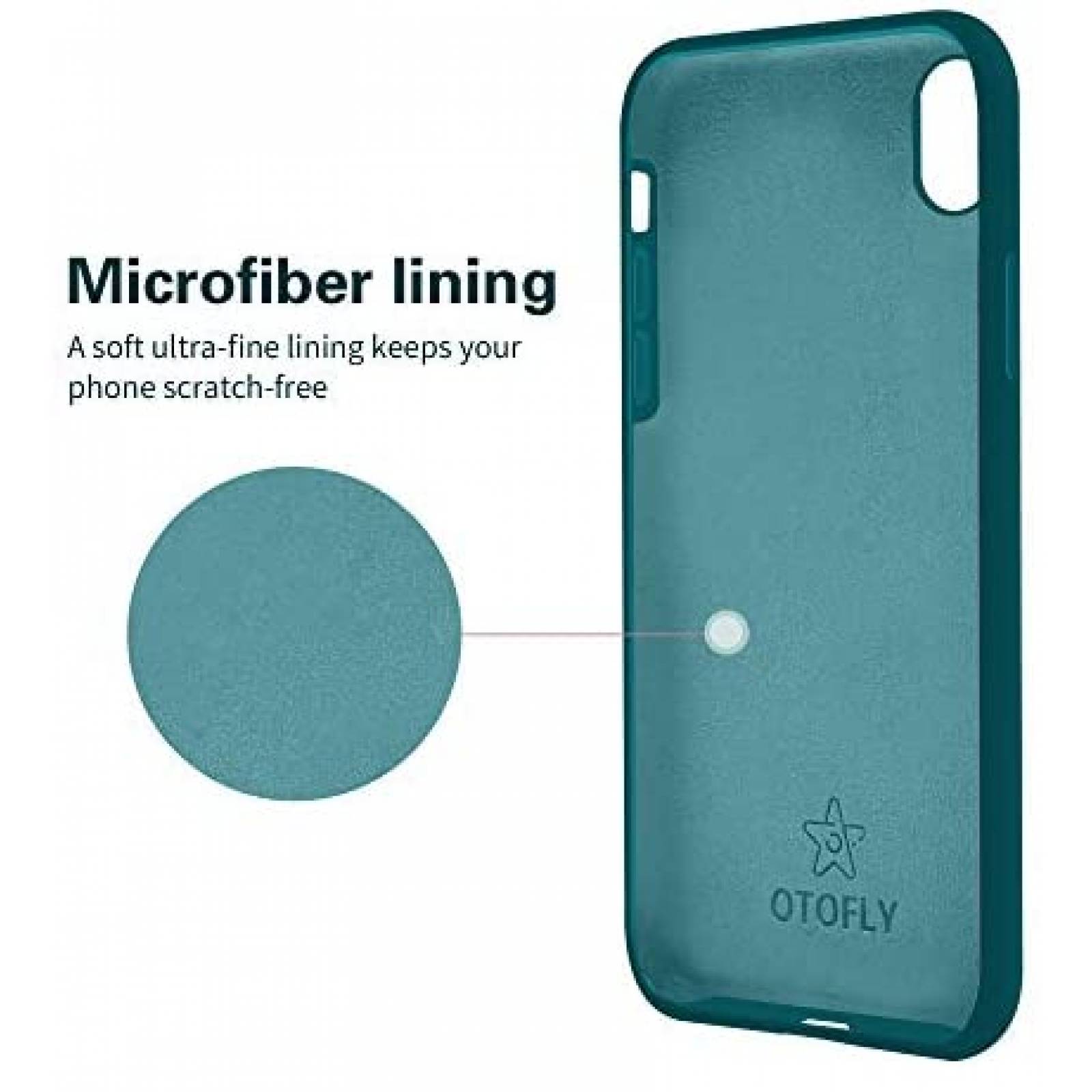 Funda Protectora IPhone XR OTOFLY Contra Caídas -Azul