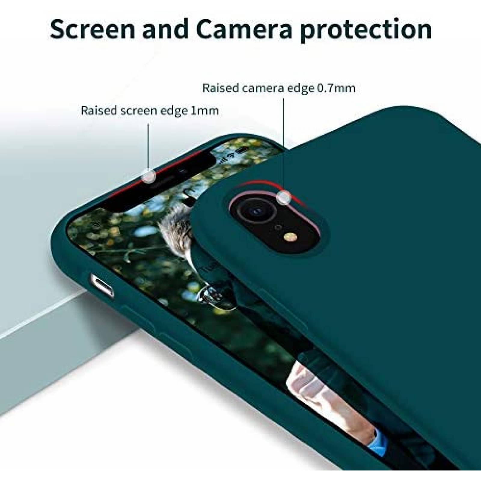 Funda Protectora IPhone XR OTOFLY Contra Caídas -Azul