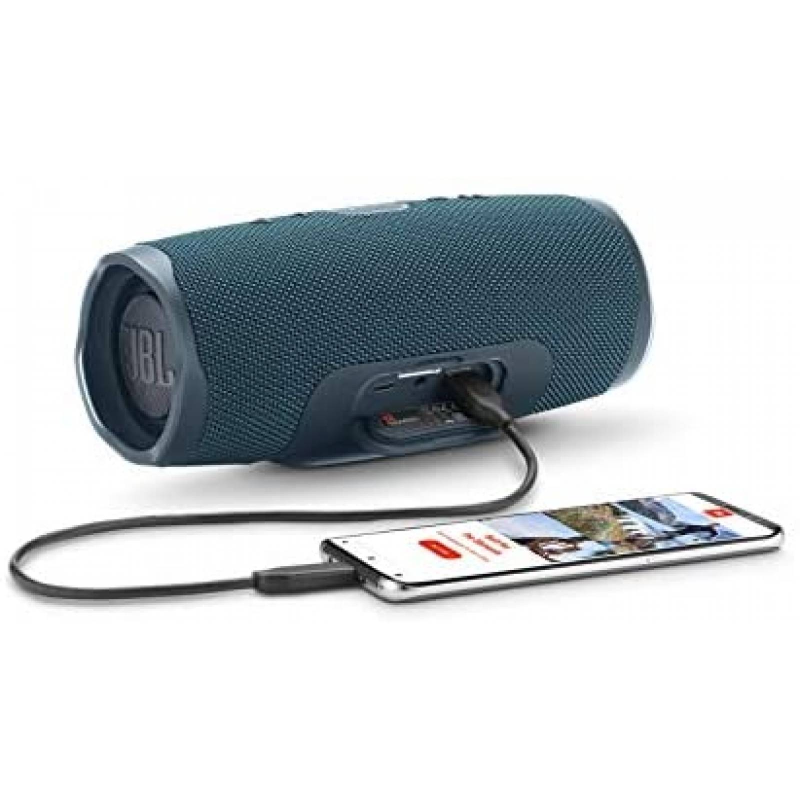 Bocina JBL Impermeable Portátil con Bluetooth Portátil -Azul