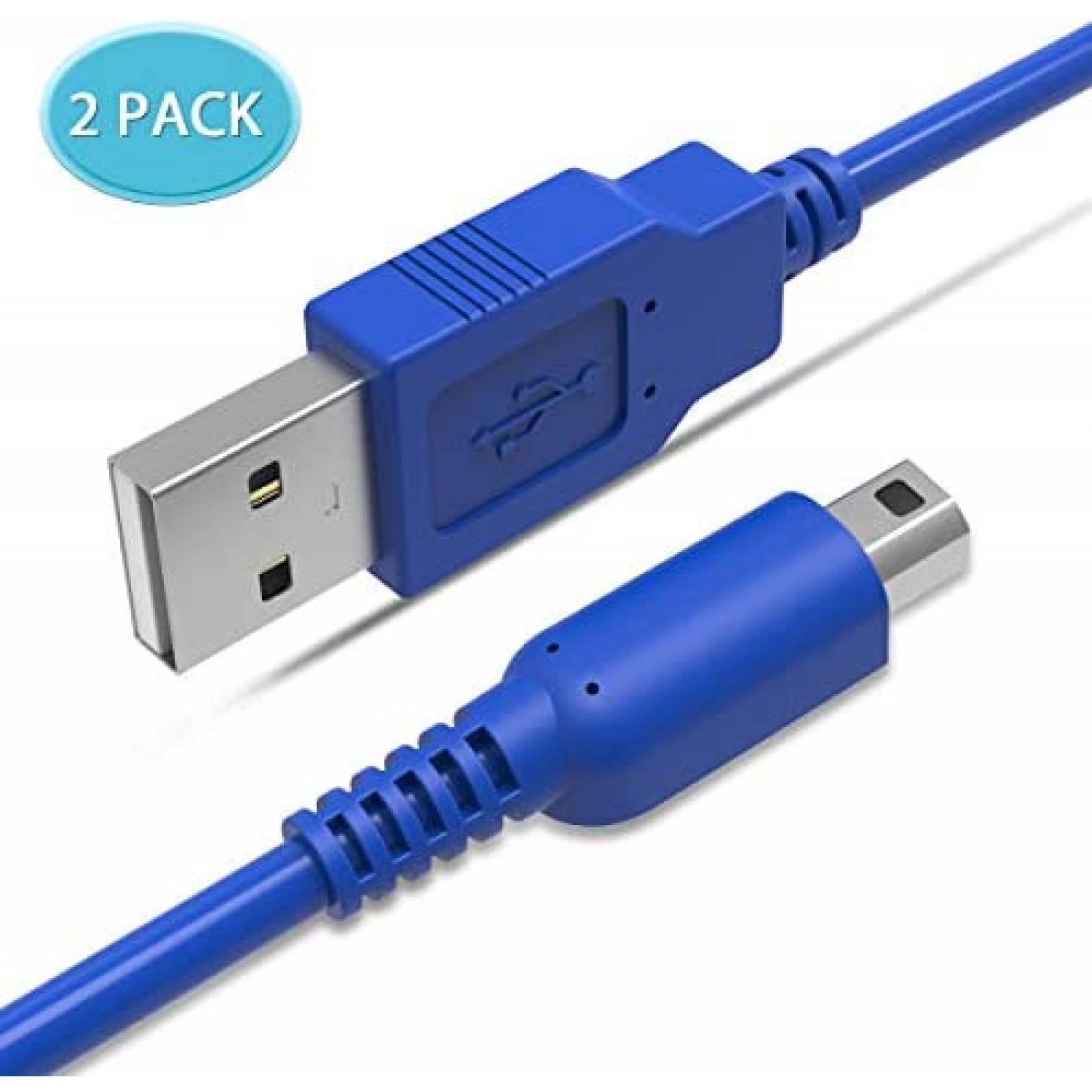Cables para Cargador 6amLifestyle 2 pzs 3DS XL 3DS -Azul