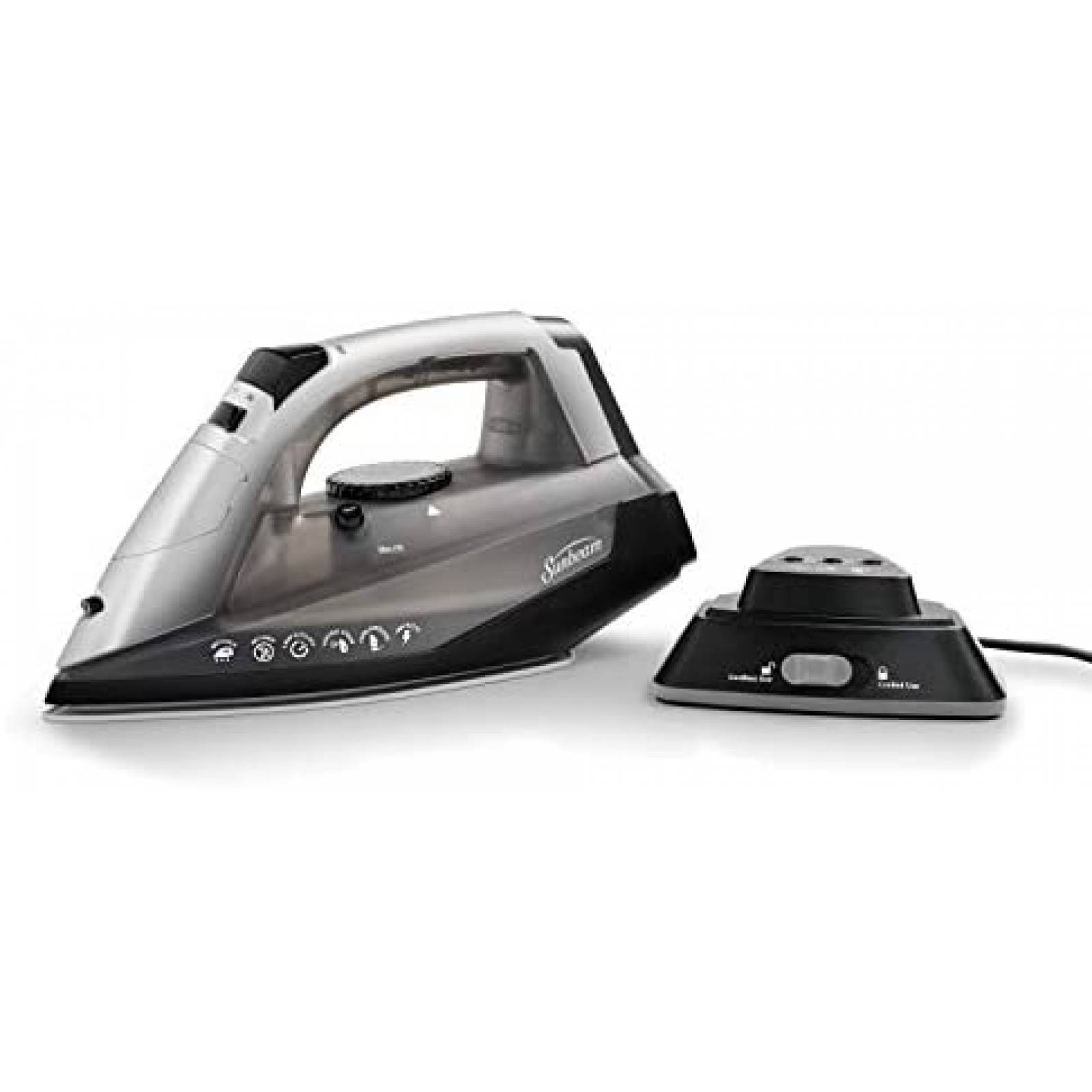 Plancha Sunbeam GCSBNC-200 Inalámbrica de 1500 Watts -Gris