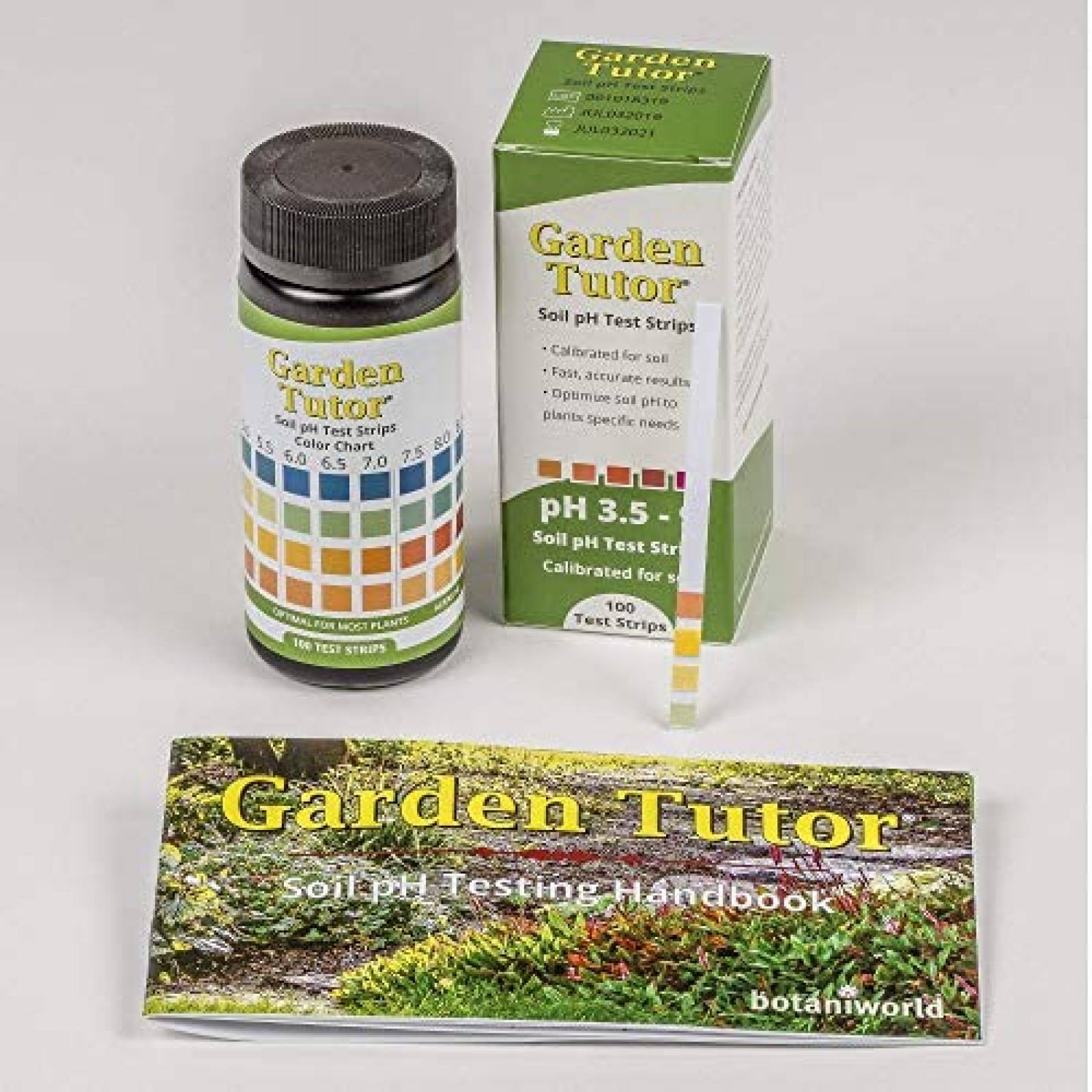 Kit de Prueba de PH Garden Tutor 100 Tests para Jardín