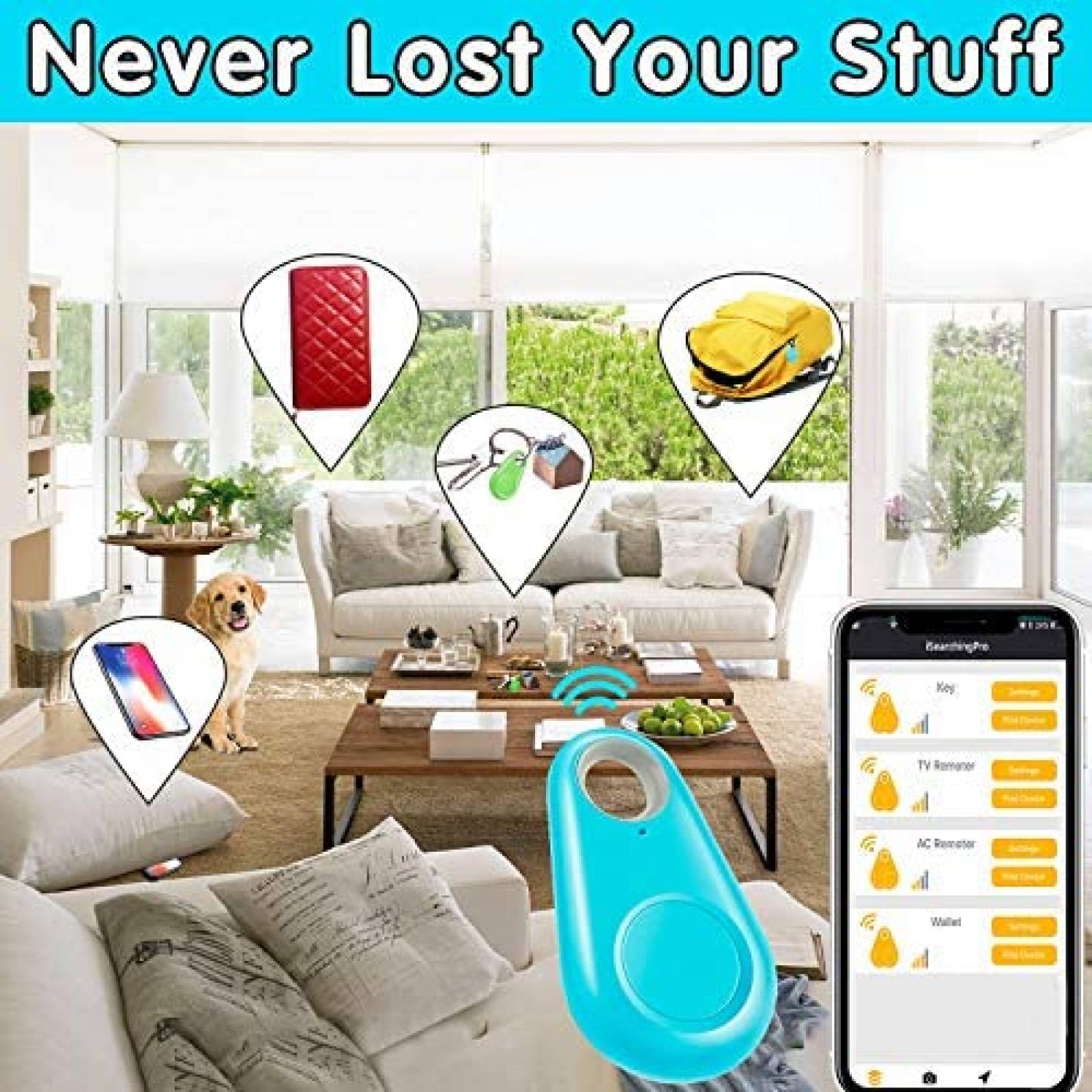 6 Dispositivos de Rastreo Inteligentes GBD GPS iOs Android