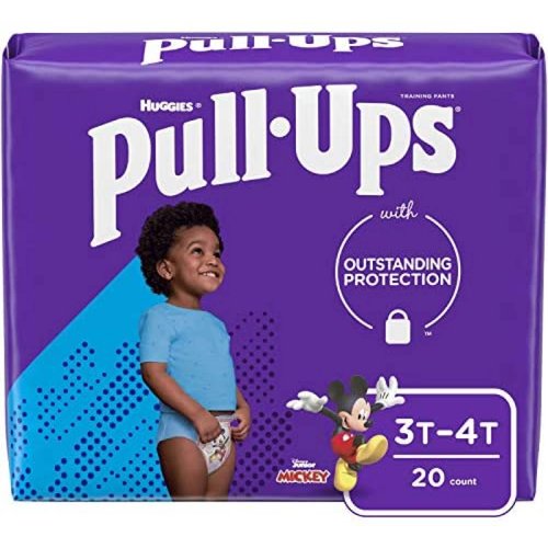 20 Pañales de Entrenamiento Pull-Ups para Niños Talla 5