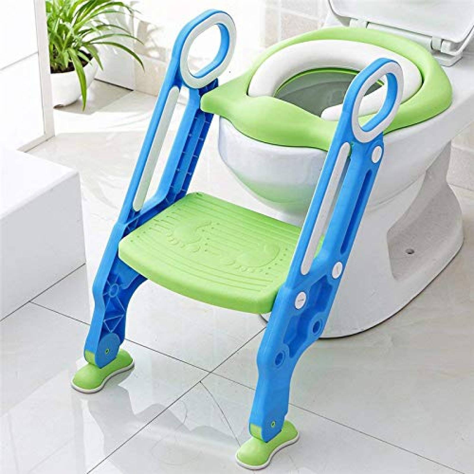 Asiento Entrenador para Niños KATARUS Antideslizante -Verde