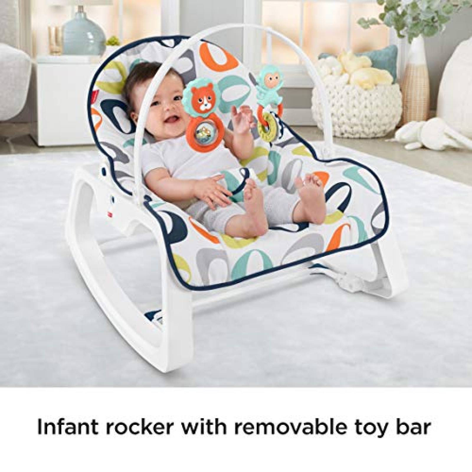 Balancín Fisher-Price Infant-to-Toddler Rocker Máx 18kg