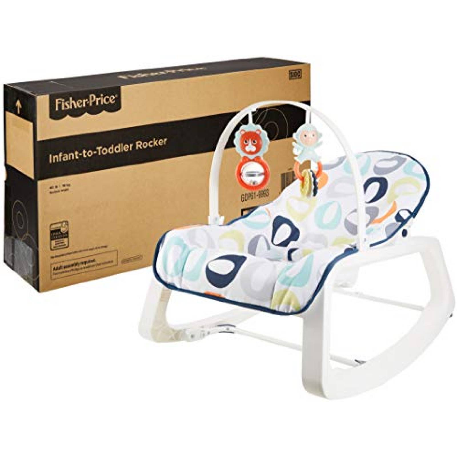 Balancín Fisher-Price Infant-to-Toddler Rocker Máx 18kg