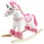 Mecedora Animal Adventure Unicornio 75 lbs +3 Años -Rosa