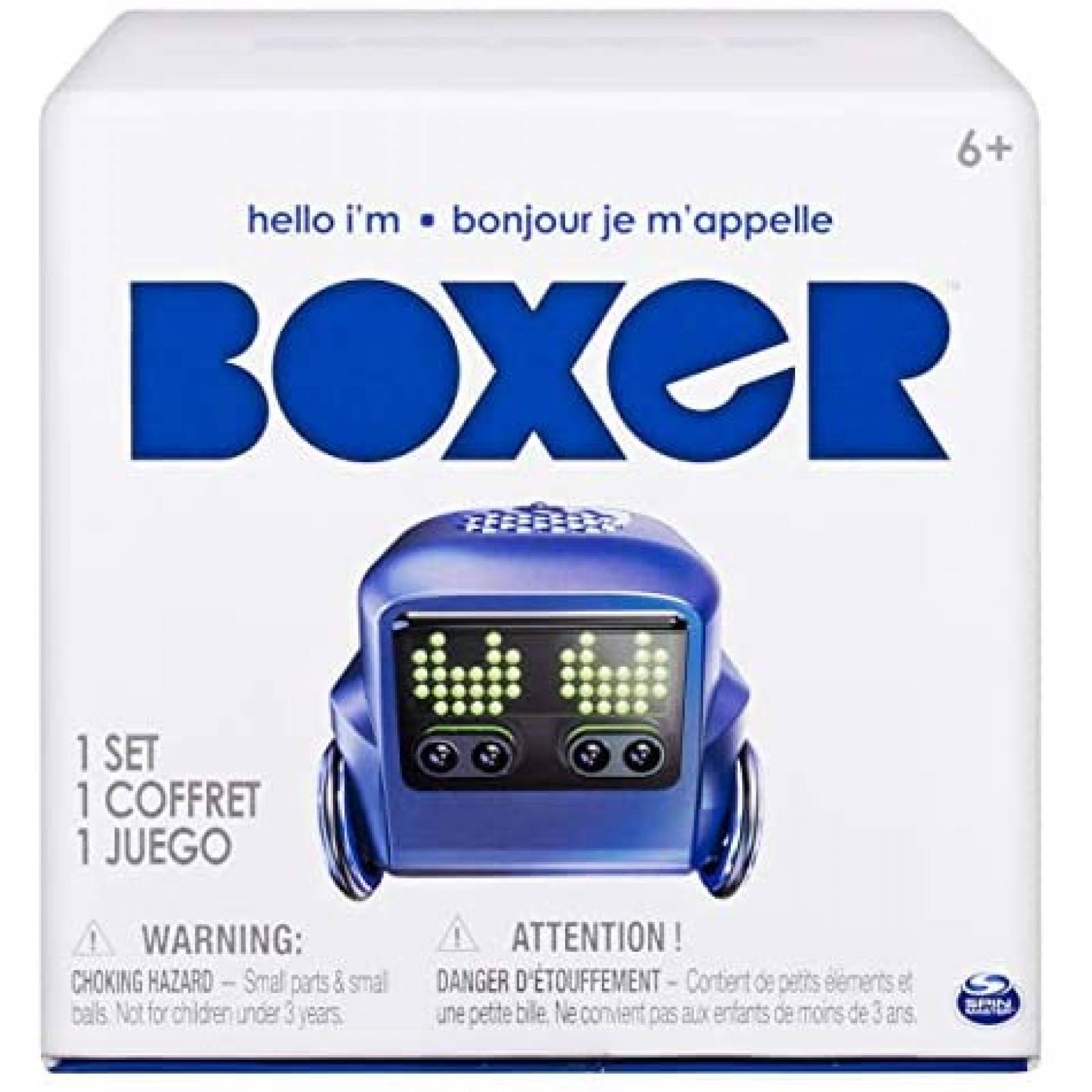 Robot de Juguete Boxer con Control Remoto Interactivo -Azul