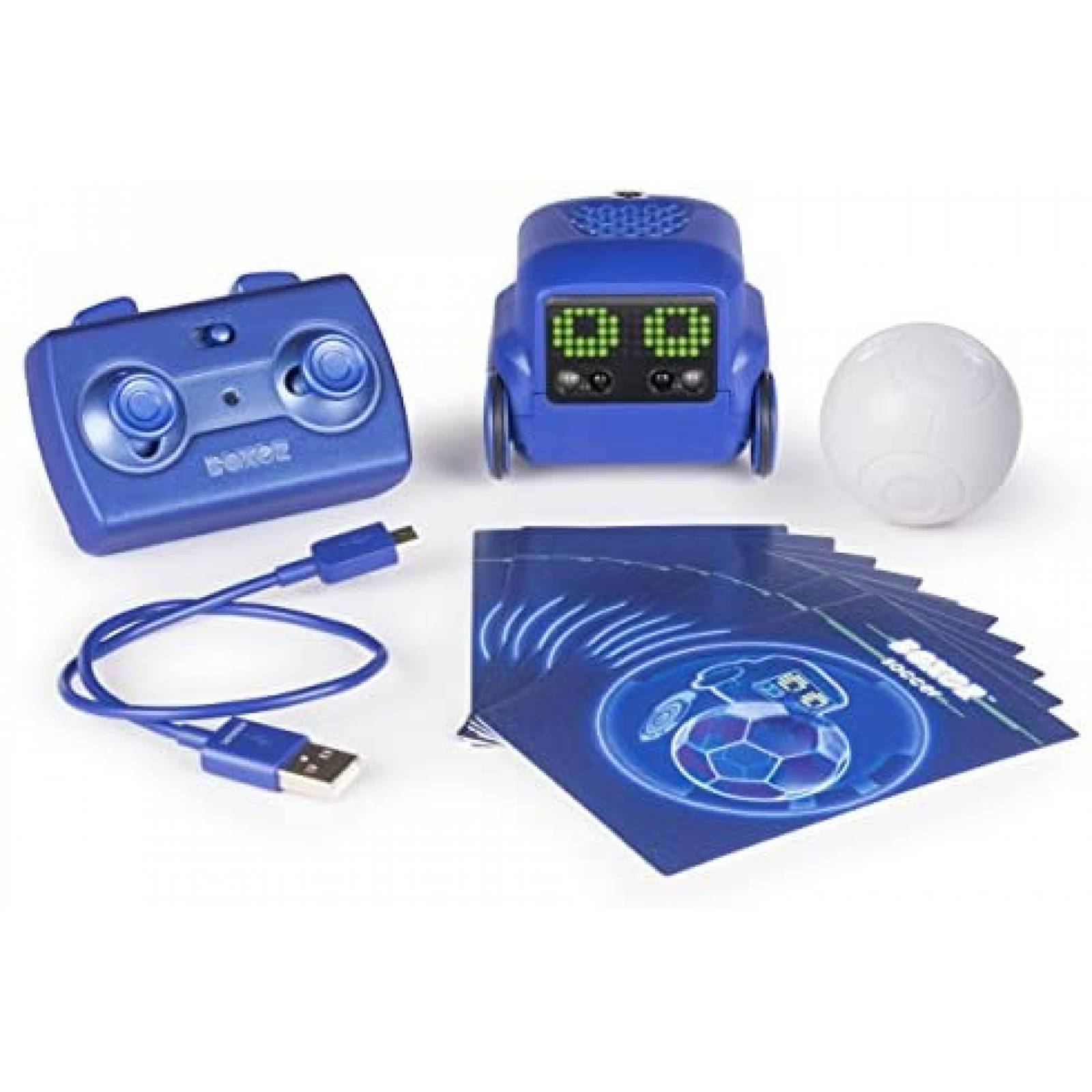 Robot de Juguete Boxer con Control Remoto Interactivo -Azul