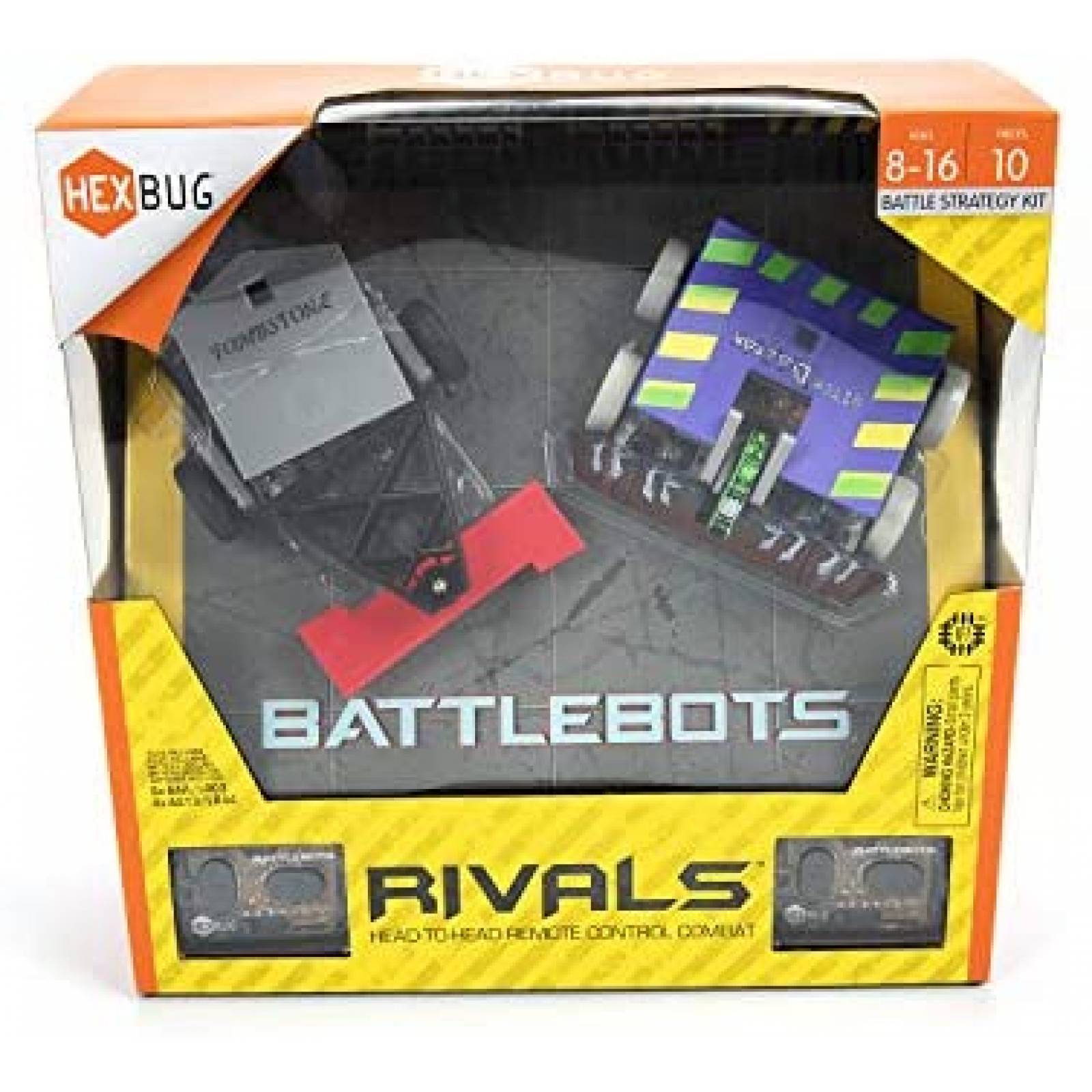 Robots HEXBUG BattleBots Rivals Lápidas c Control Remoto