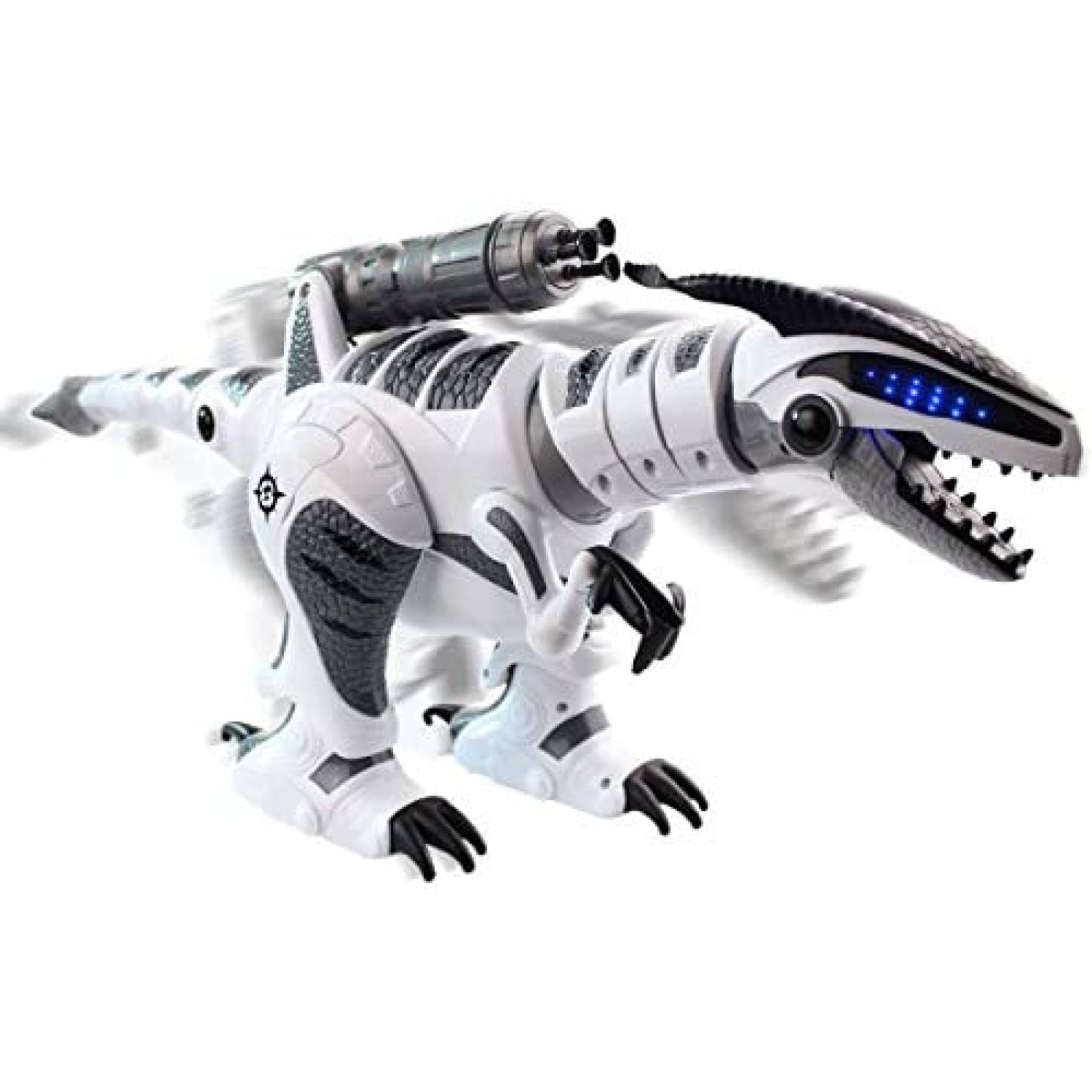 Dinosaurio Robot Fistone con Control Remoto - Blanco