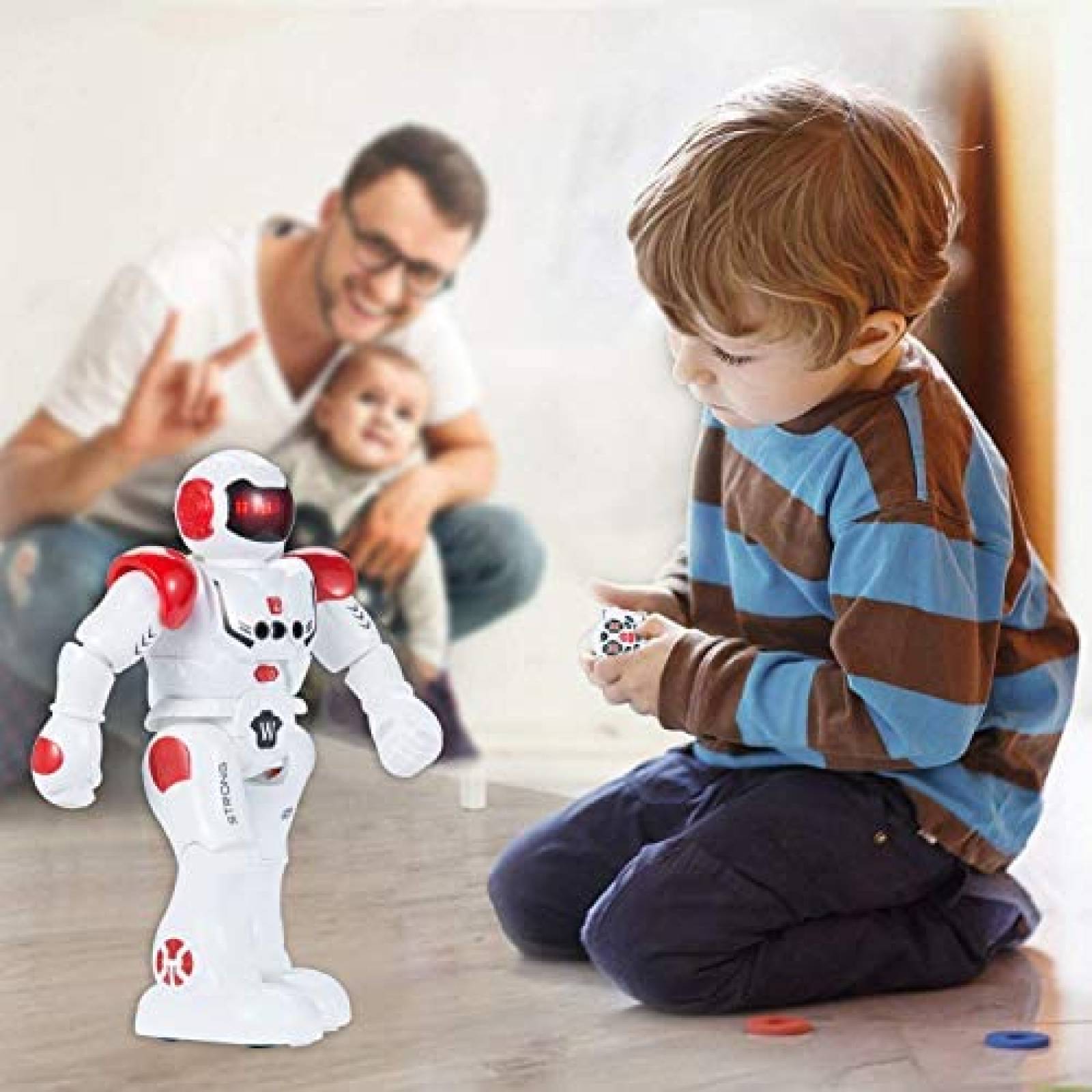 Robot de Juguete SENYANG Programable Iteractivo -Rojo