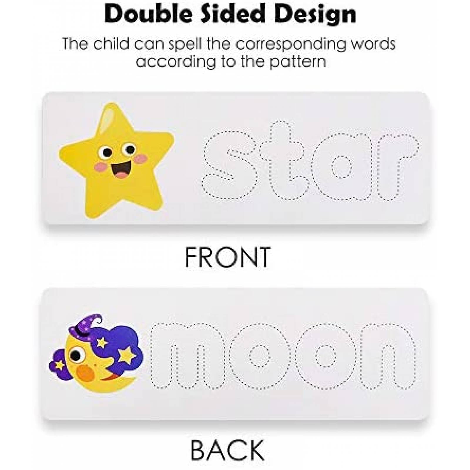 Juguete de Letras USATDD para Niños de 3 Años en Adelante