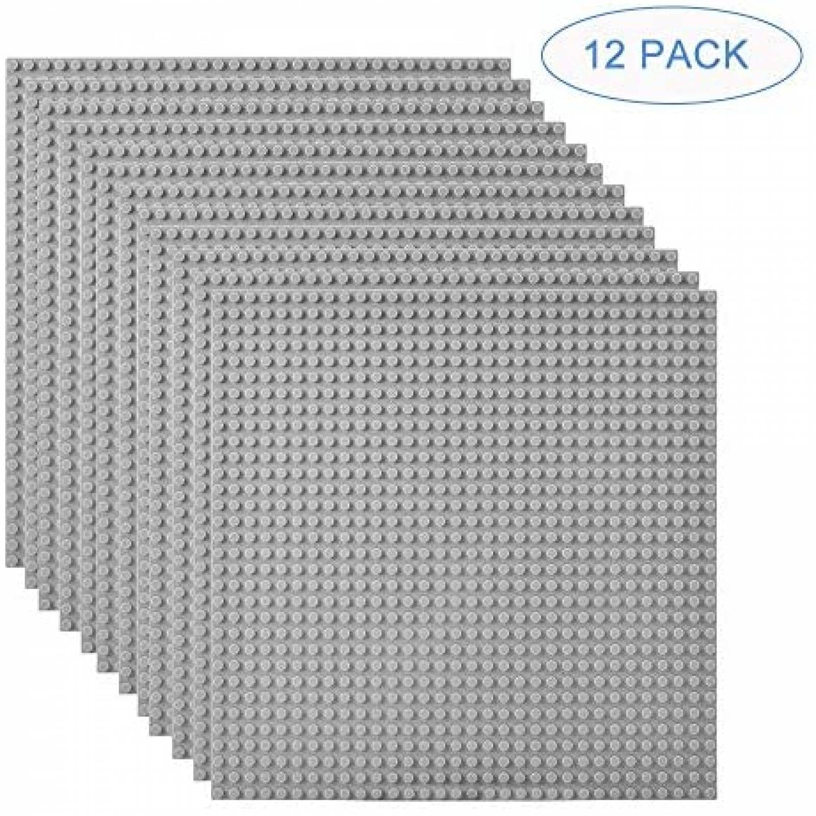 12 Bases Para Juego Armable Lekebaby 10''x10'' Para Niños