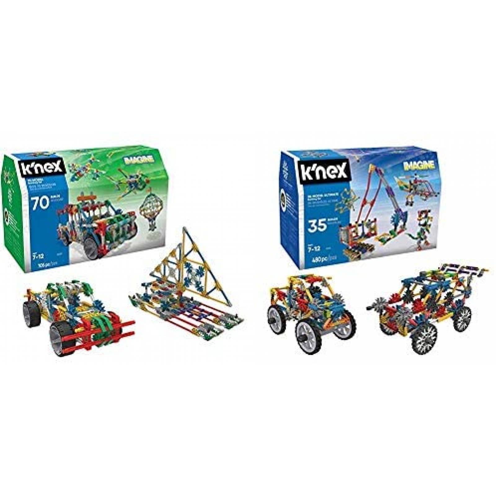 piezas knex nombres