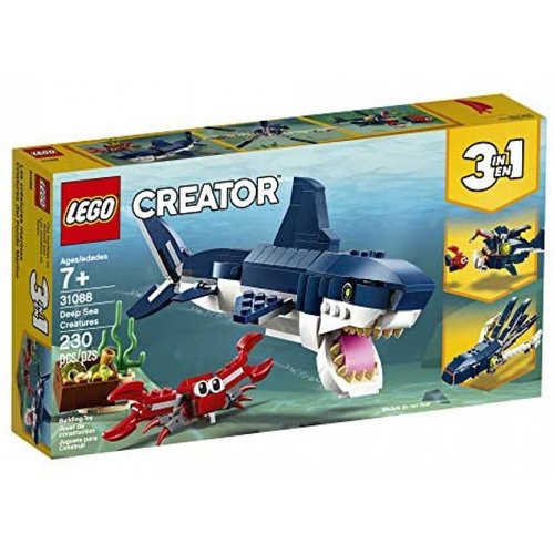 Kit de Construcción LEGO Deep Sea Creatures 31088 230 pzs