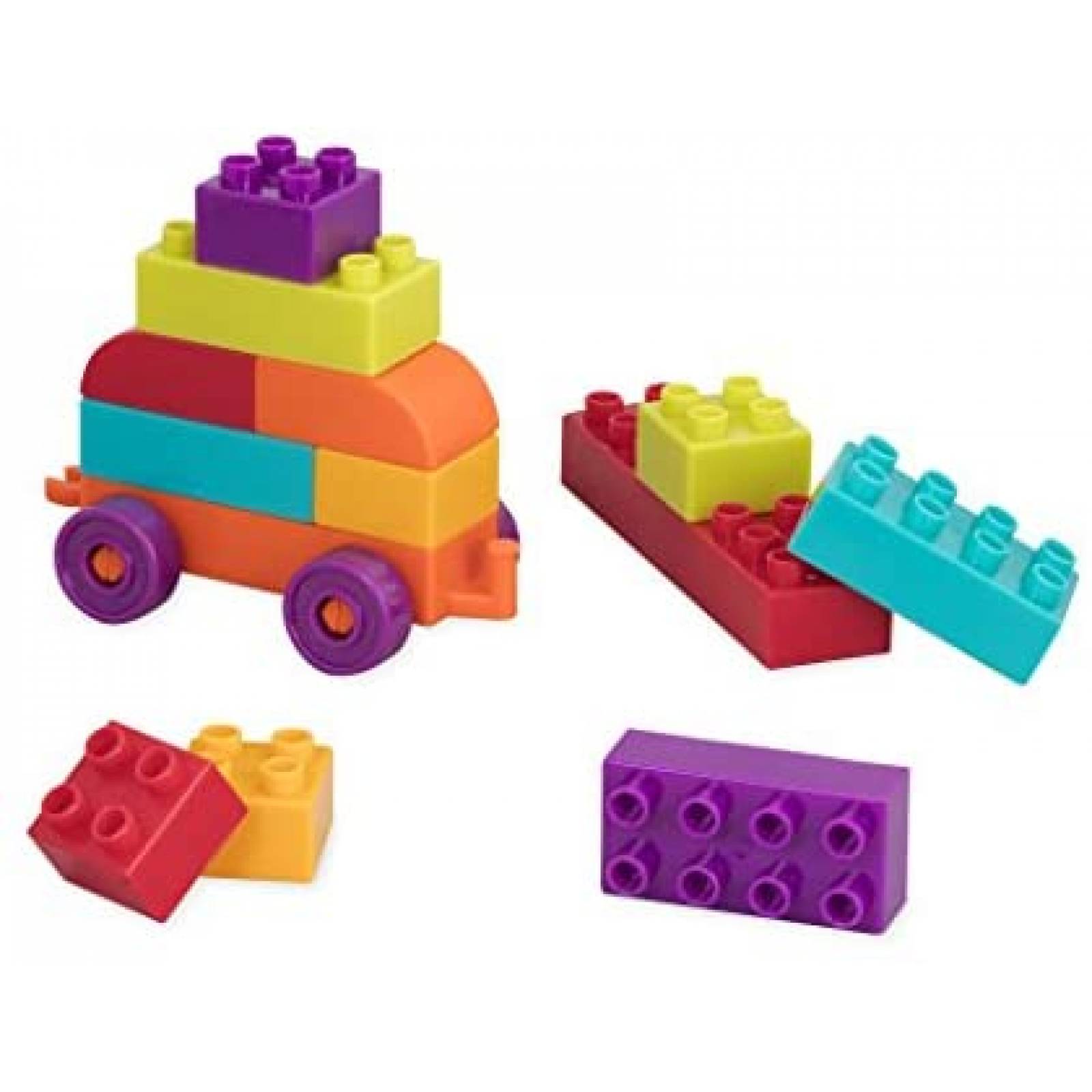 Bloques de construcción Battat para niños 54 pcs -Multicolor