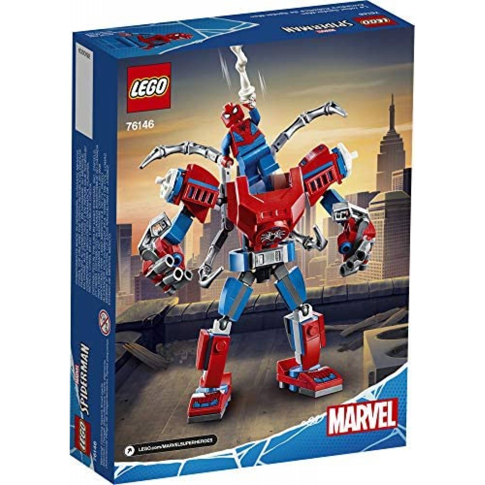Set de Bloques LEGO Spider-Man c Figura y 152 pzs
