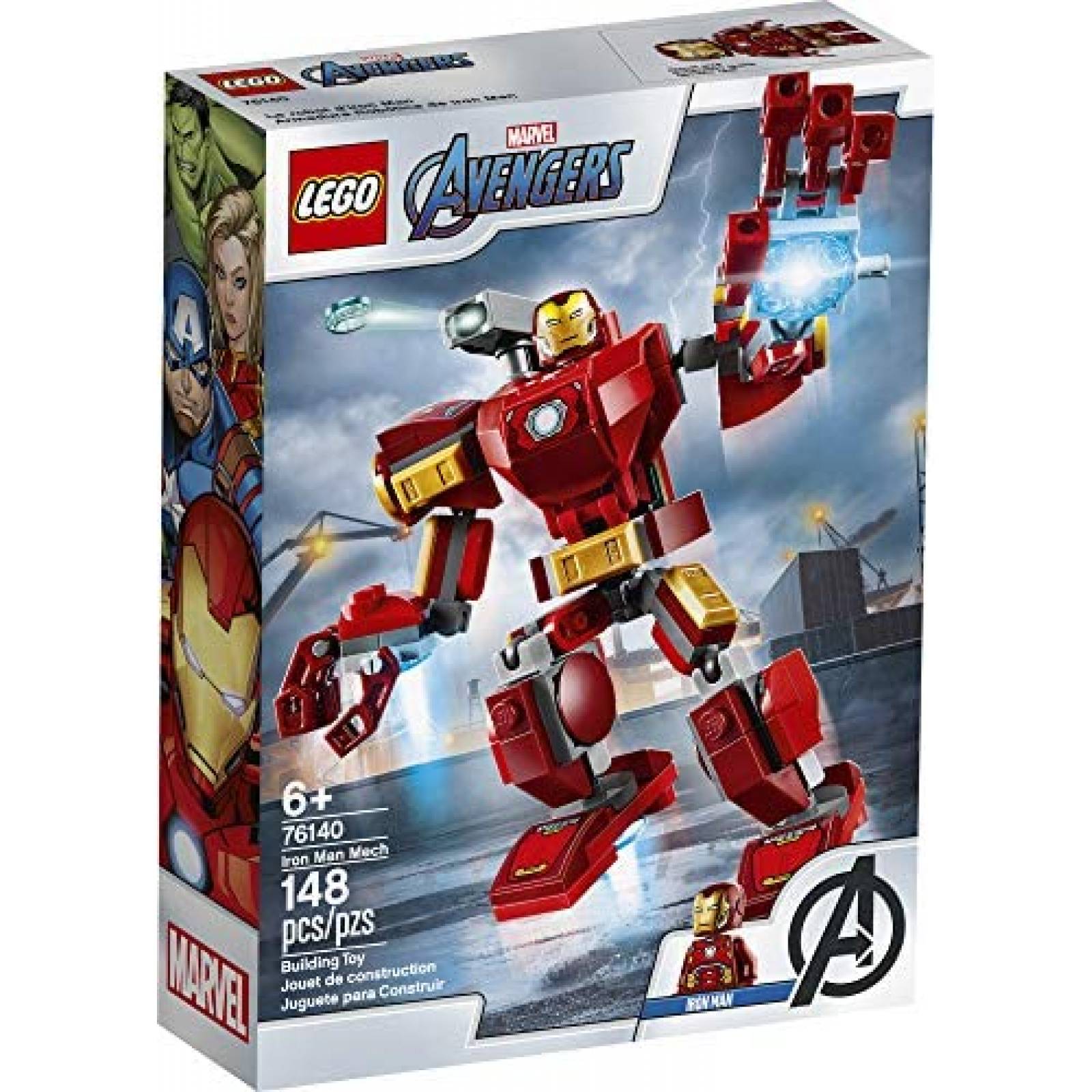 Set dee Bloques LEGO Avengers Iron Man 148 pzs