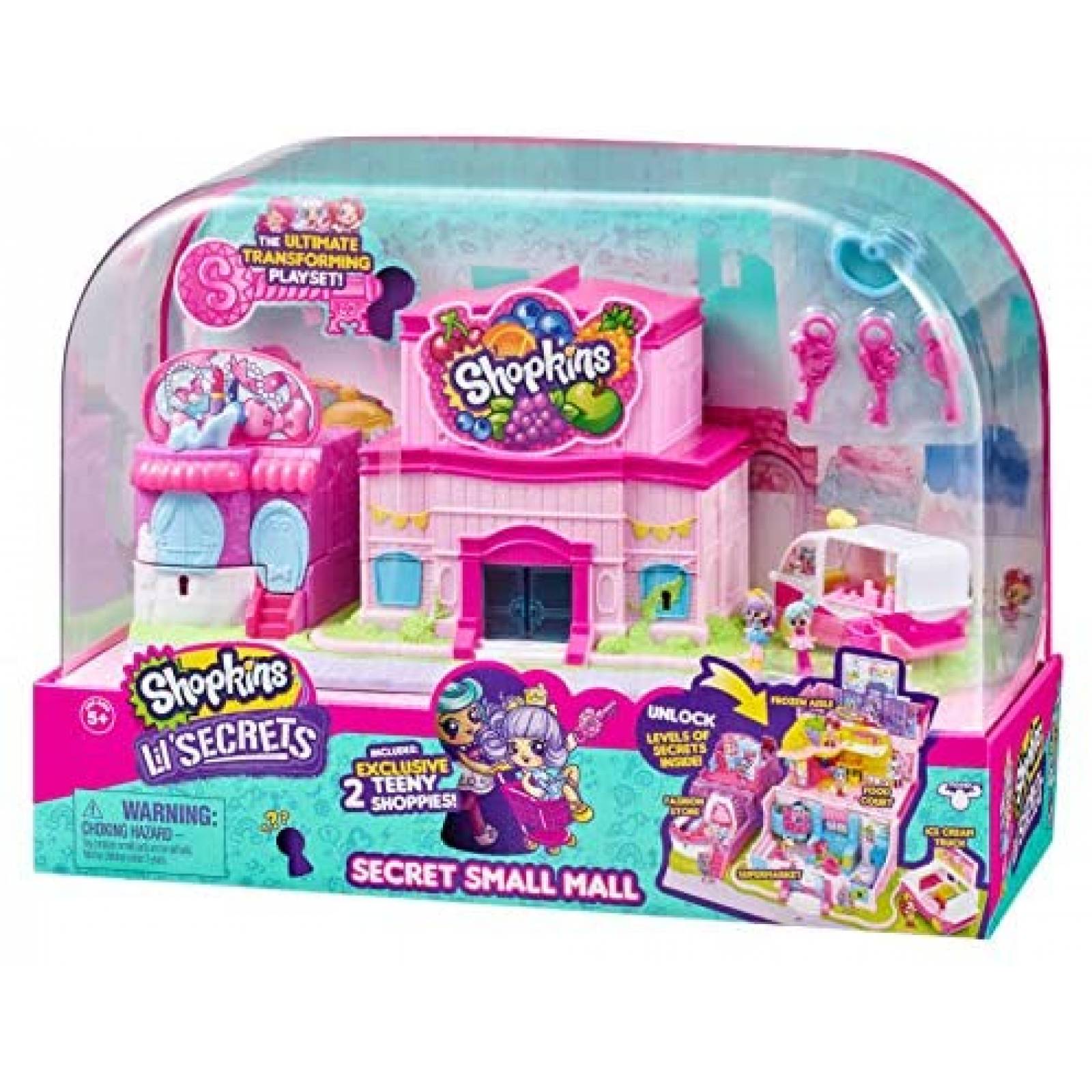 Juguete de Centro Comercial Shopkins para Niñas -Rosa